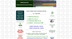 Desktop Screenshot of ca-recycle.com